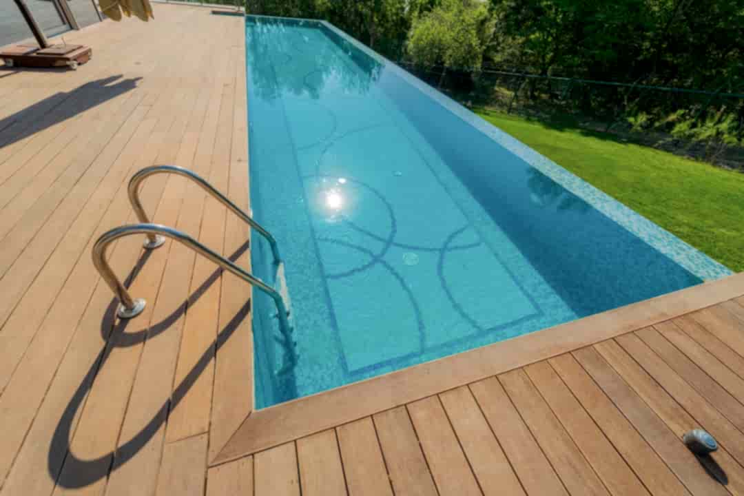 Infinity Pool Installation with Advance Pools Inc